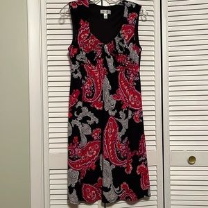 Dressbarn sleeveless dress, size 10